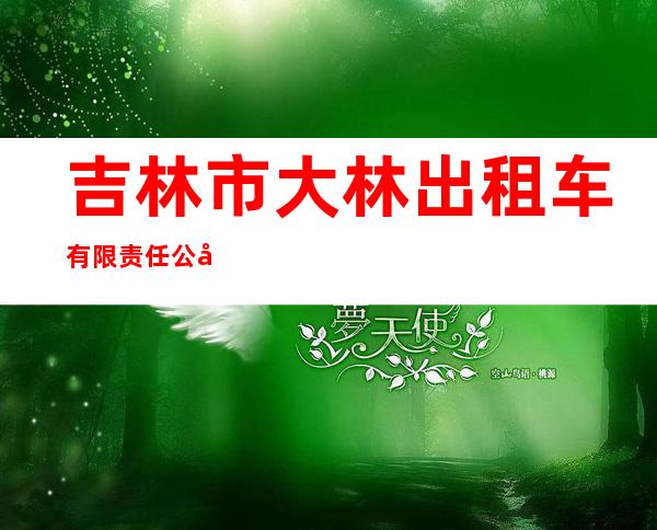 吉林市大林出租车有限责任公司