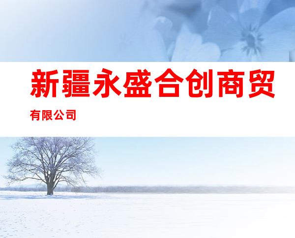 新疆永盛合创商贸有限公司